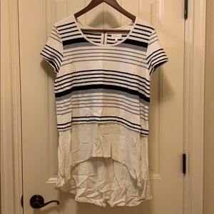 High-low Anthropologie blouse